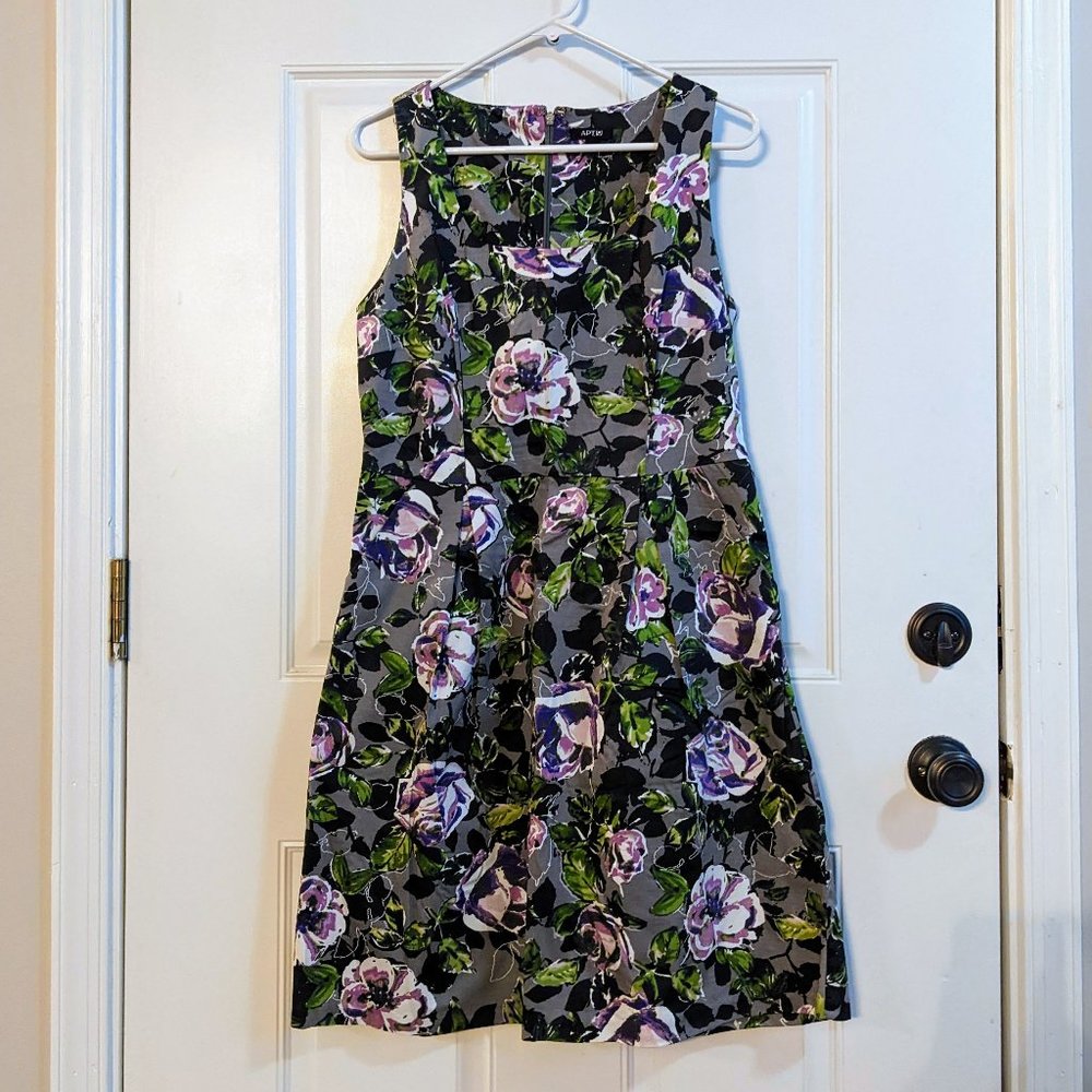 Floral cotton dress